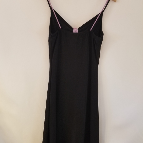 NICHE USA Spaghetti Strap Dress - Black Lavender - Picture 6 of 9
